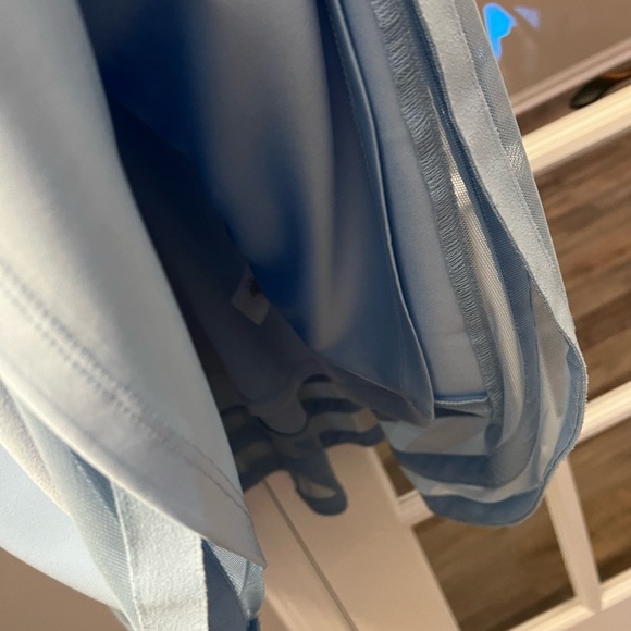 Gorgeous Calvin Klein powder blue fit and flare midi dress size 10 EUC - Picture 6 of 11